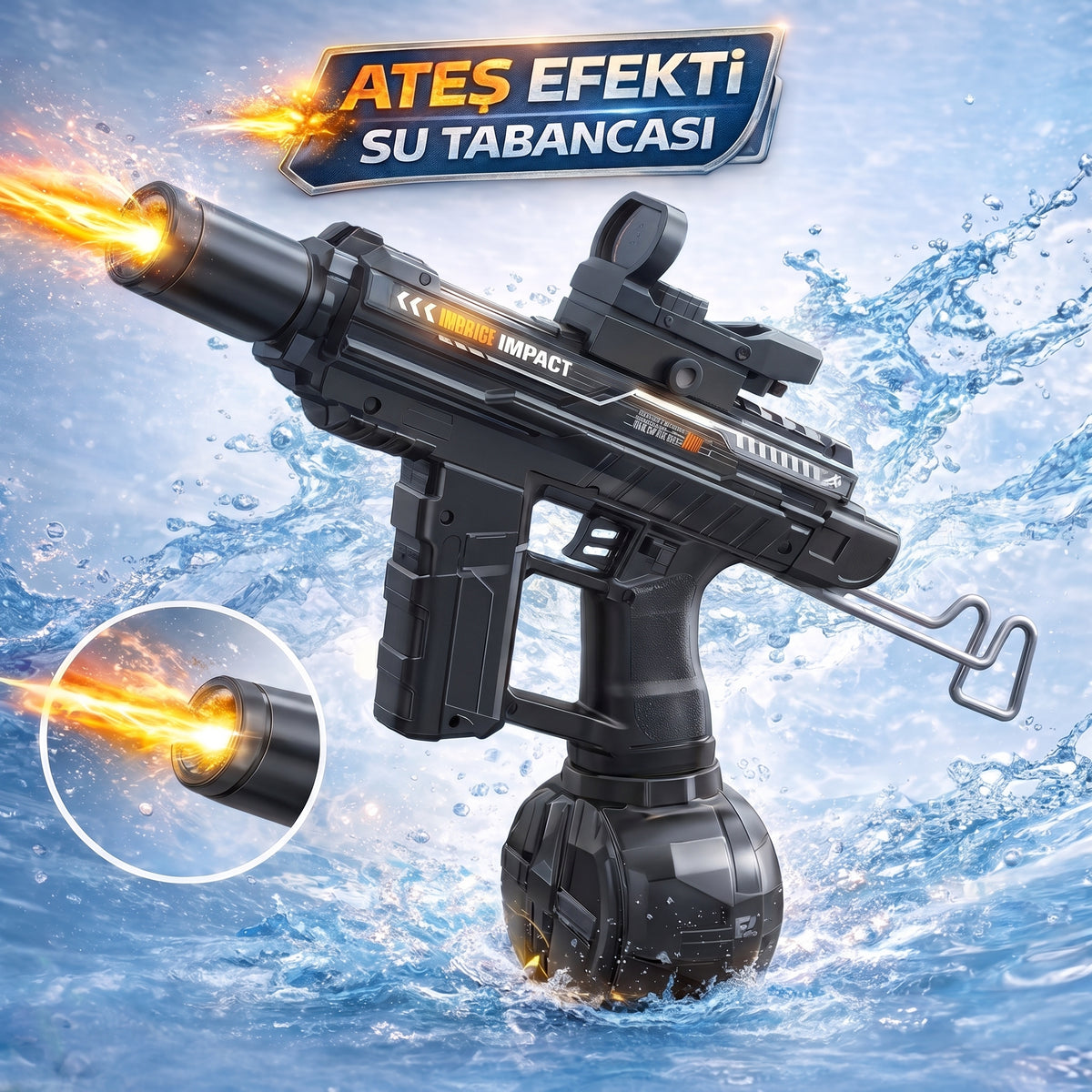 AquaStrike Otomatik Su Tabancası