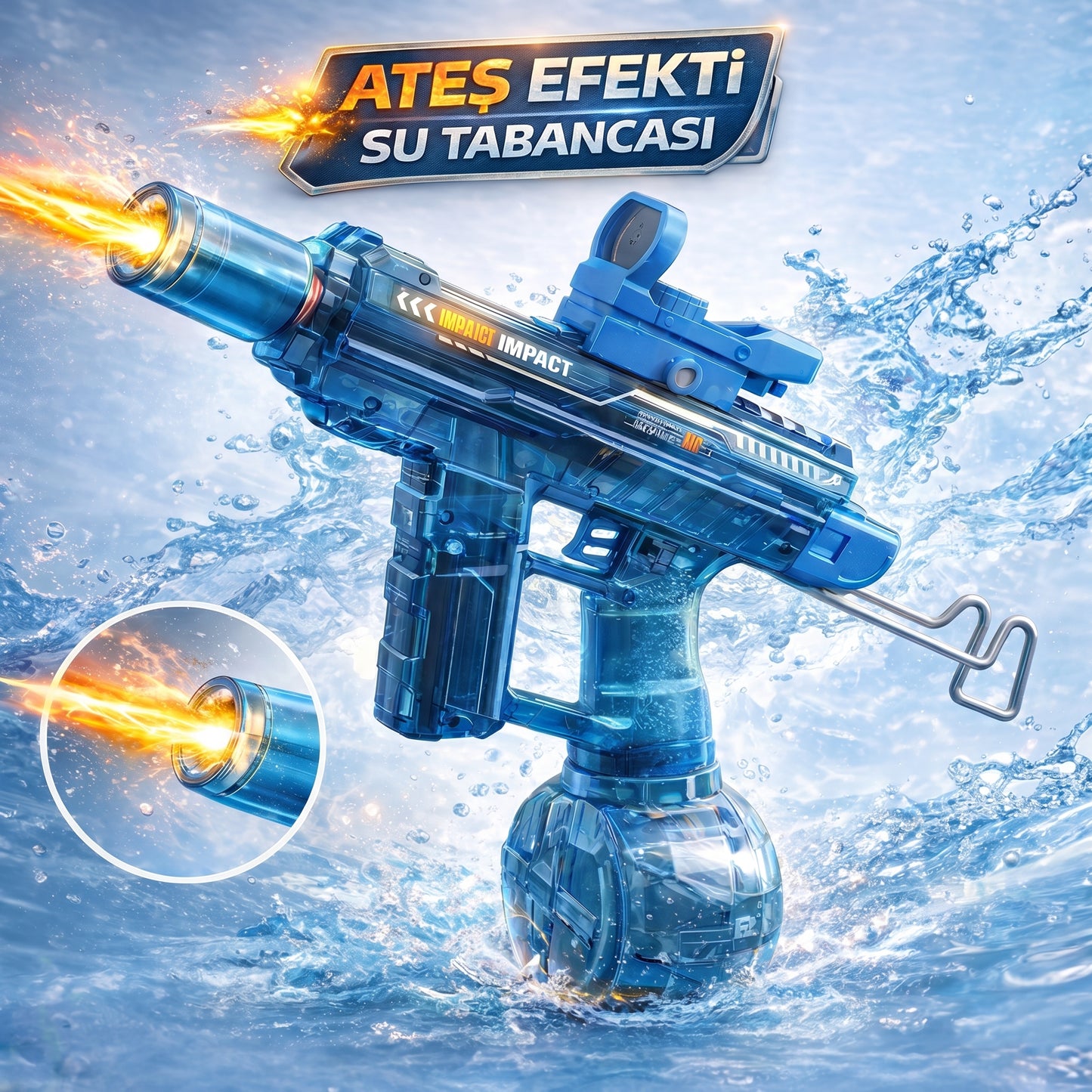 AquaStrike Otomatik Su Tabancası