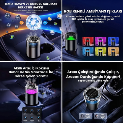 Flow Akıllı Araç Koku Difüzörü