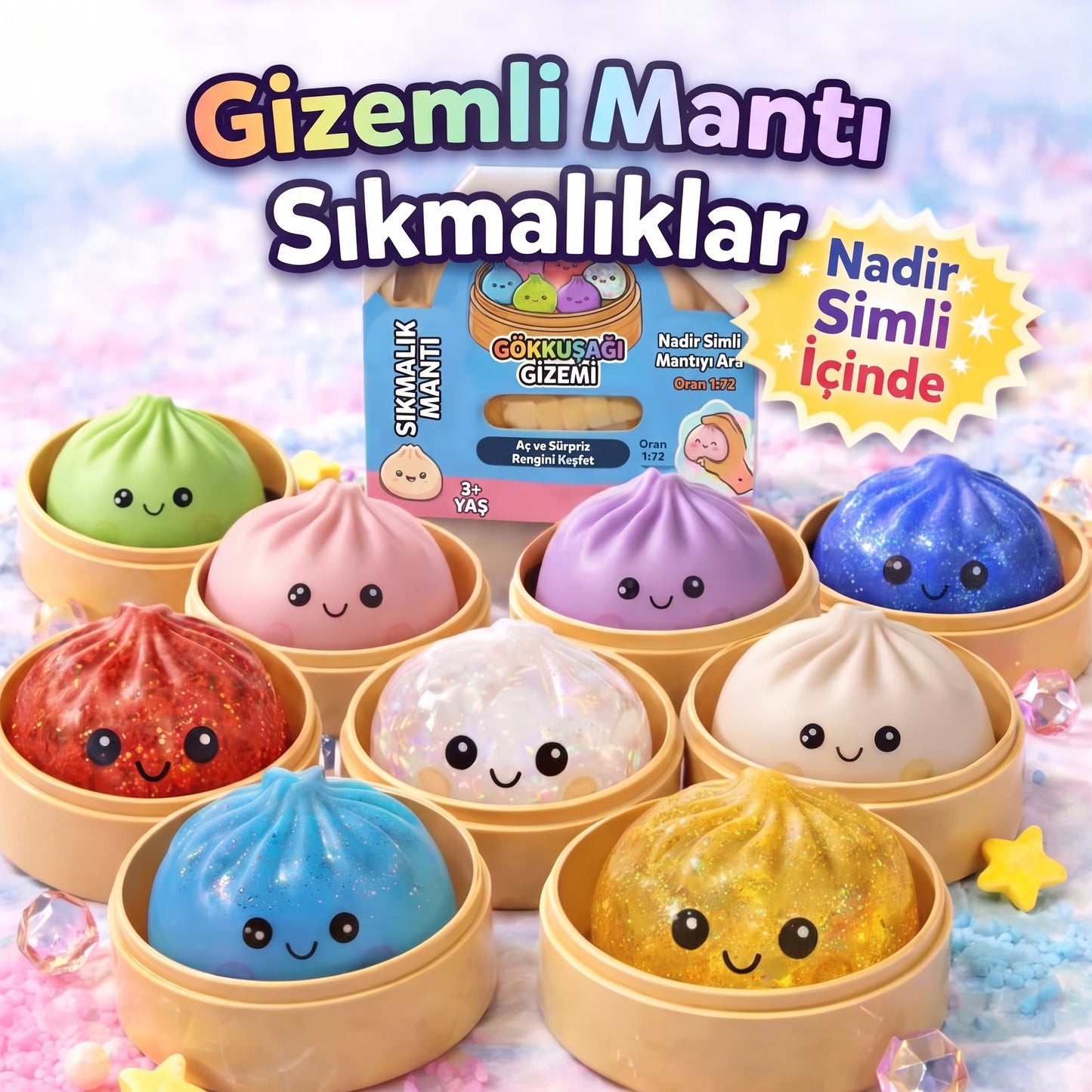 Squishy Dumpling Sürpriz Çin Mantısı