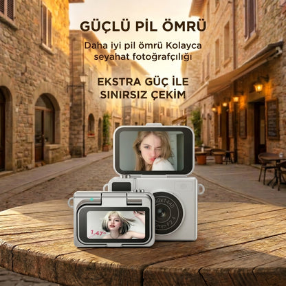 CepCam: Flip Ekranlı Mini Kamera